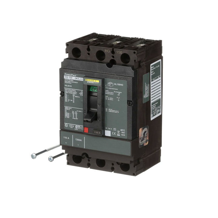 Square D HGL36110 - Molded Case Circuit Breaker (110A, 600V, 3P)