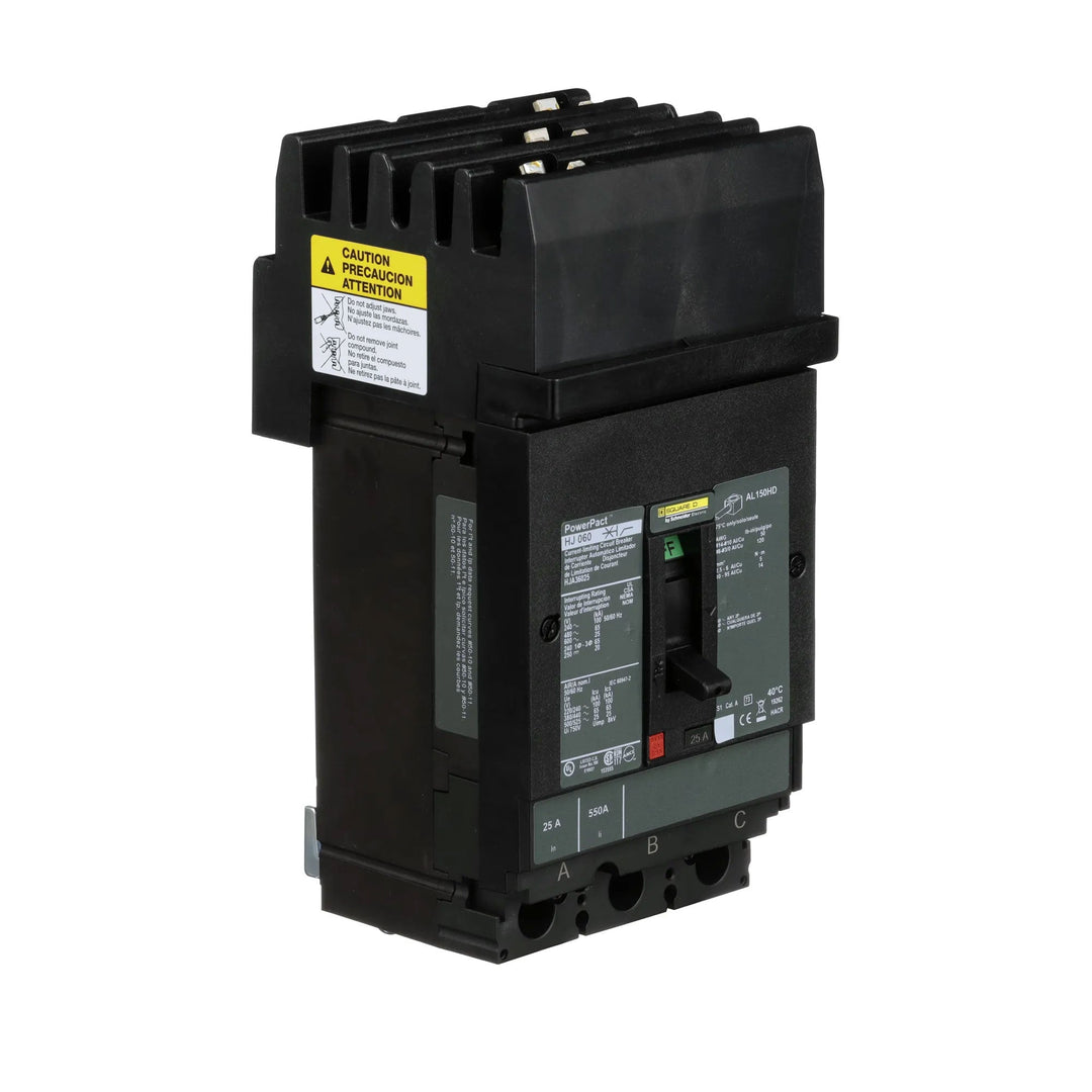 Square D HJA36025 - Molded Case Circuit Breaker 25A 600V 3P