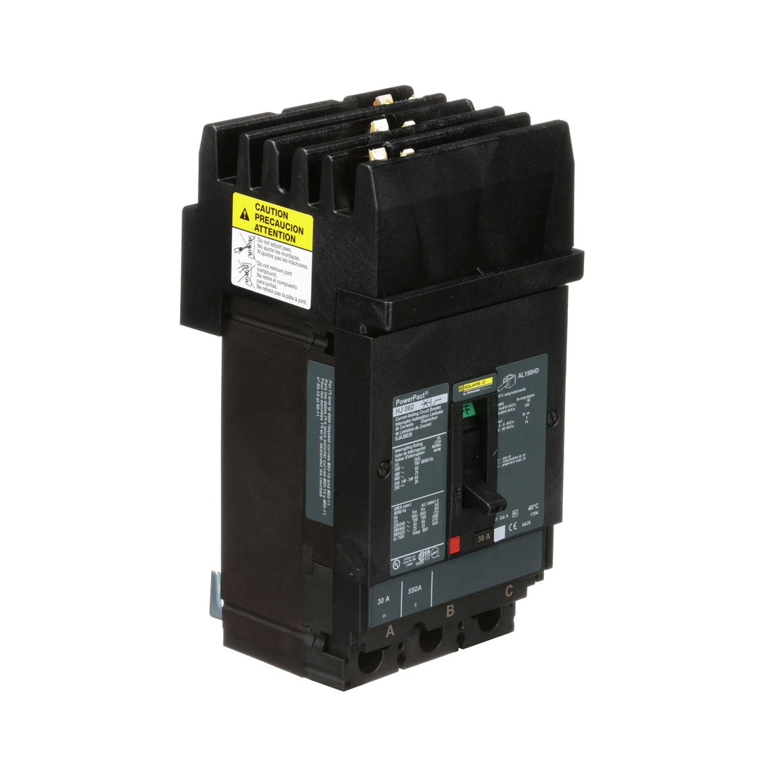Square D HJA36030 - Molded Case Circuit Breaker, 30A 600V 3P