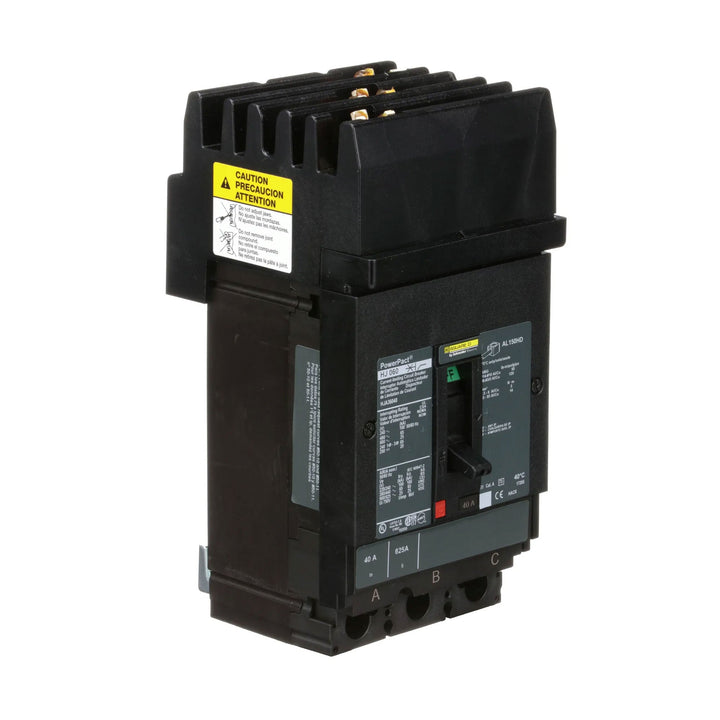 Square D HJA36040 - Molded Case Circuit Breaker 40A 600V 3P