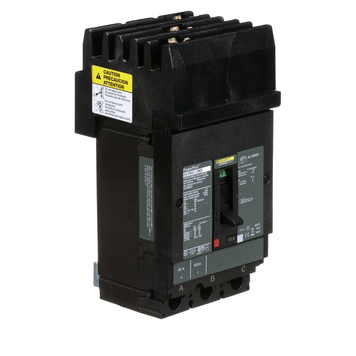 Square D HJA36045 - Molded Case Circuit Breaker 45A 600V 3P