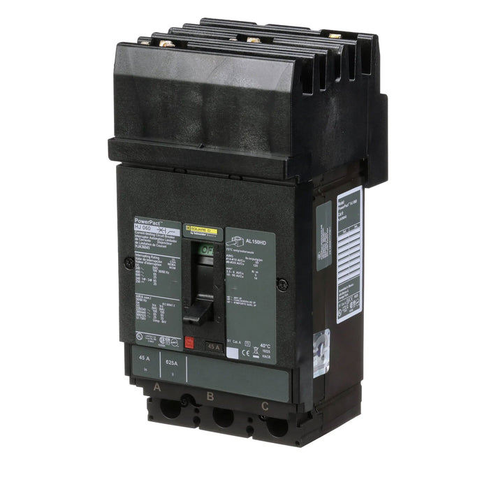 Square D HJA36045 - Molded Case Circuit Breaker 45A 600V 3P