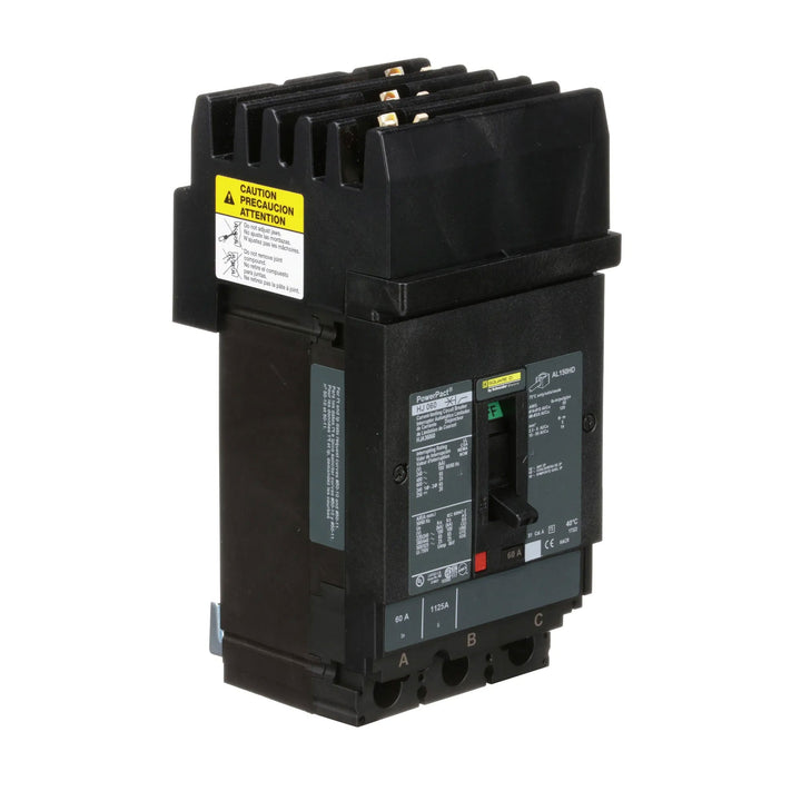 Square D HJA36060 - Molded Case Circuit Breaker 60A 600V 3P