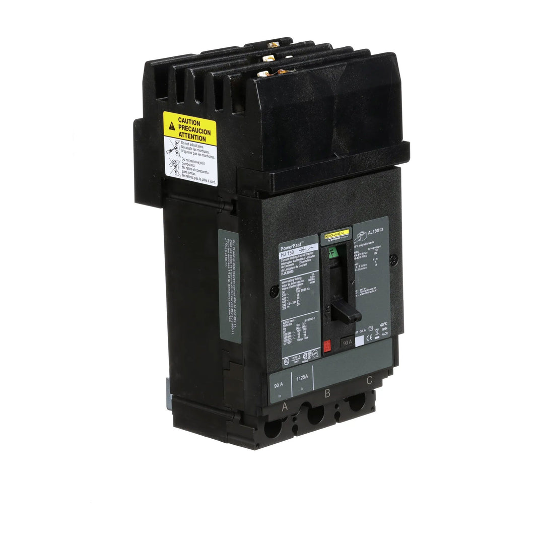 Square D HJA36090 - Molded Case Circuit Breaker 90A 600V 3-Pole