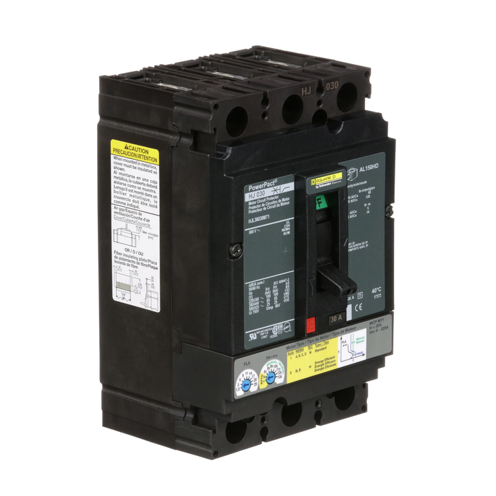 Square D HJL36030M71 - Molded Case Breaker 30A 600V 3P
