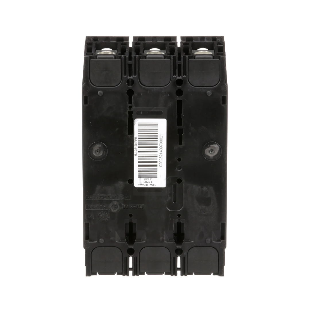Square D HJL36100 - Molded Case Circuit Breaker 100A 3P (65kA AIC)