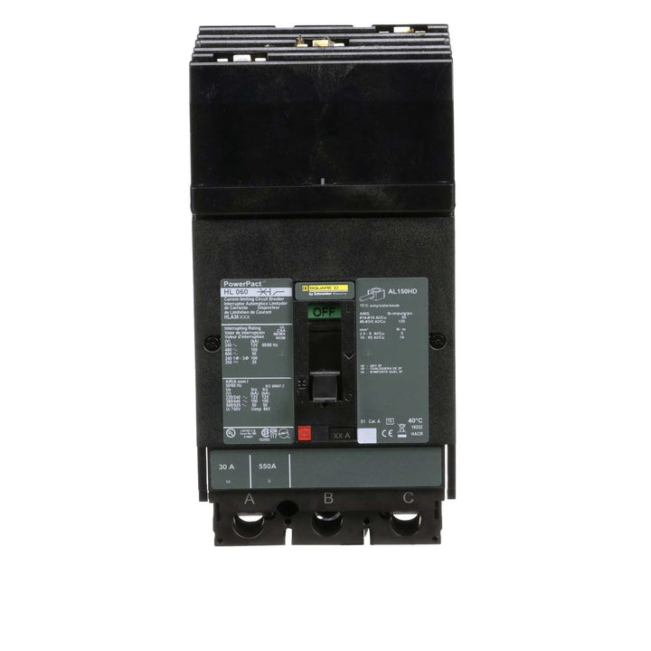 Square D HLA36060 - Molded Case Circuit Breaker 60A 600V 3P