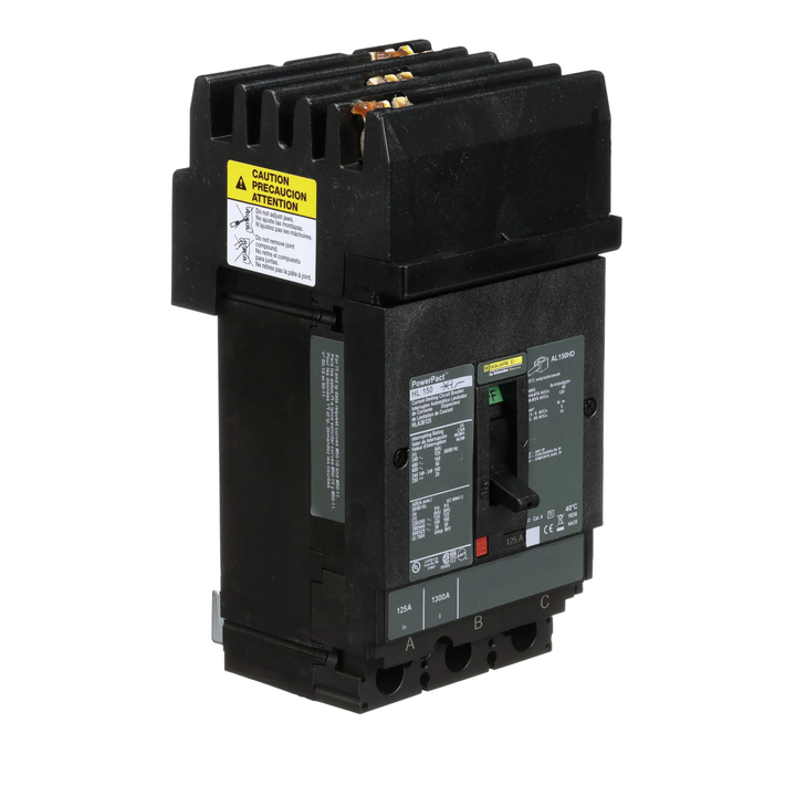 Square D HLA36125 - Molded Case Circuit Breaker 125A 600V 3P