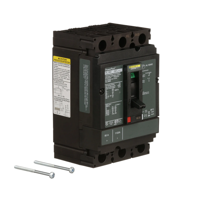 Square D HLL36060 - Molded Case Circuit Breaker 60A 600V 3P
