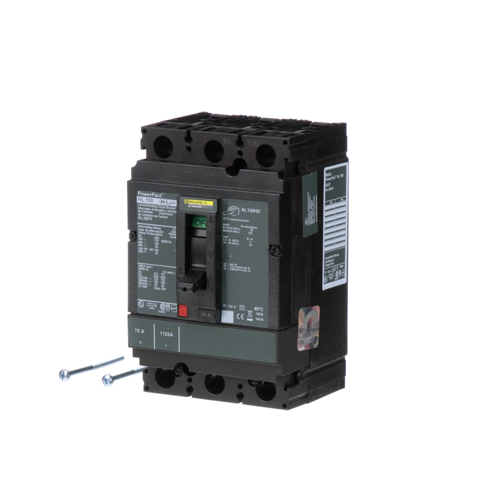 Square D HLL36070 - Molded Case Circuit Breaker 70A 600V 3P