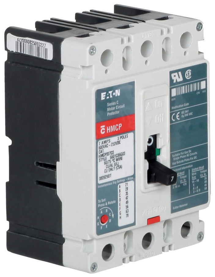 Cutler Hammer HMCP150U4CH09 - Motor Circuit Protector 150A 600V AC
