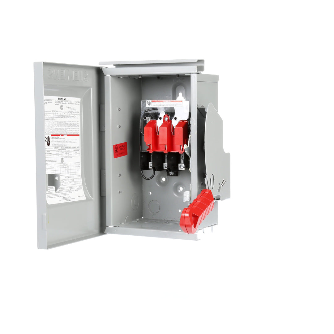Siemens HNF261R - Non-Fusible Disconnect Switch 600V 30A (200kA AIC Rating)