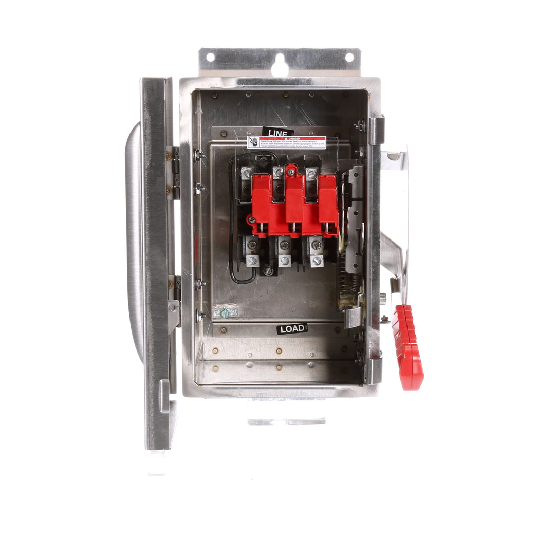 Siemens HNF261S - Non-Fusible Disconnect Switch 600V AC/30A (NEMA 4X Enclosure)