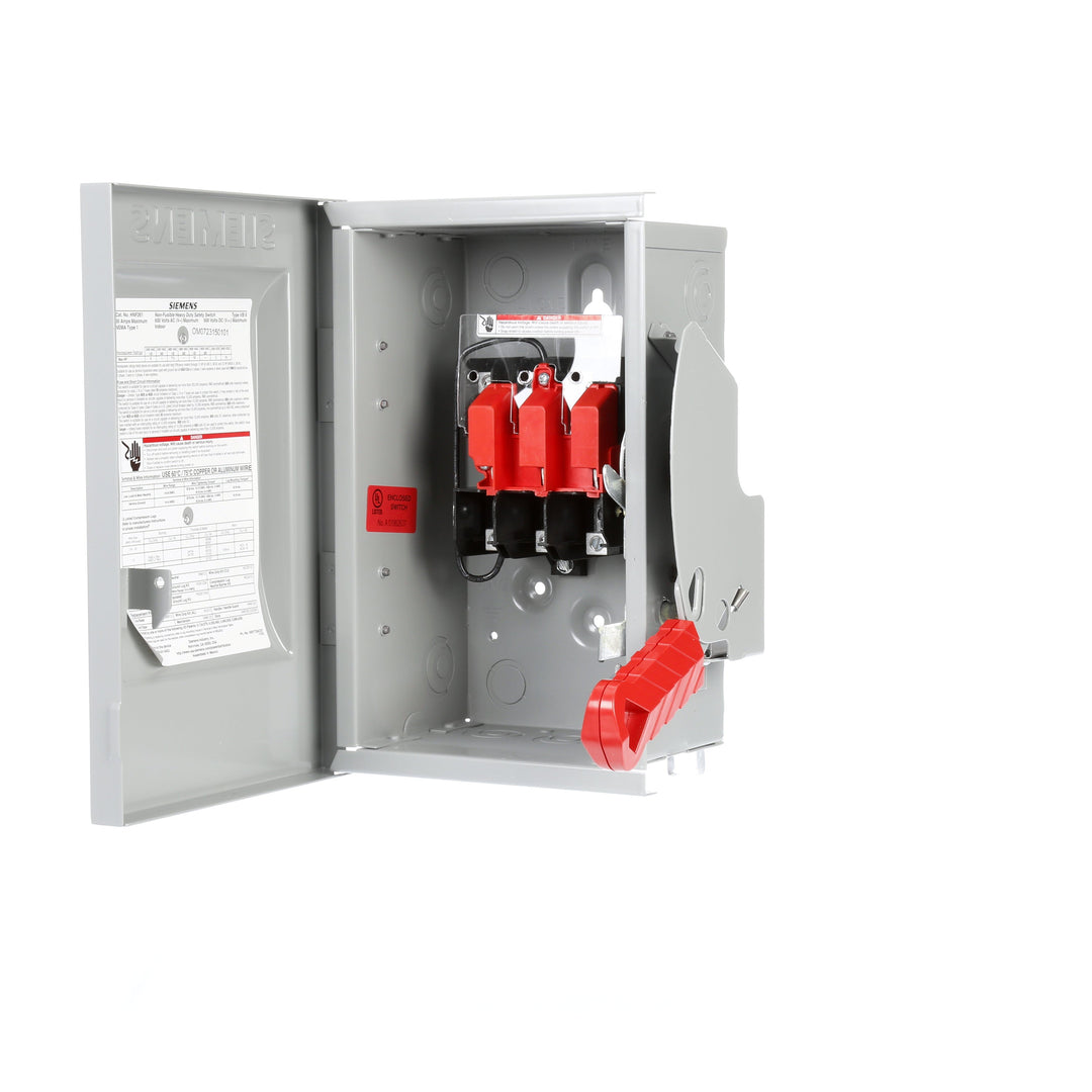 Siemens HNF261 - Non-Fusible Disconnect Switch 600V AC / 30A (200kA AIC @600V)