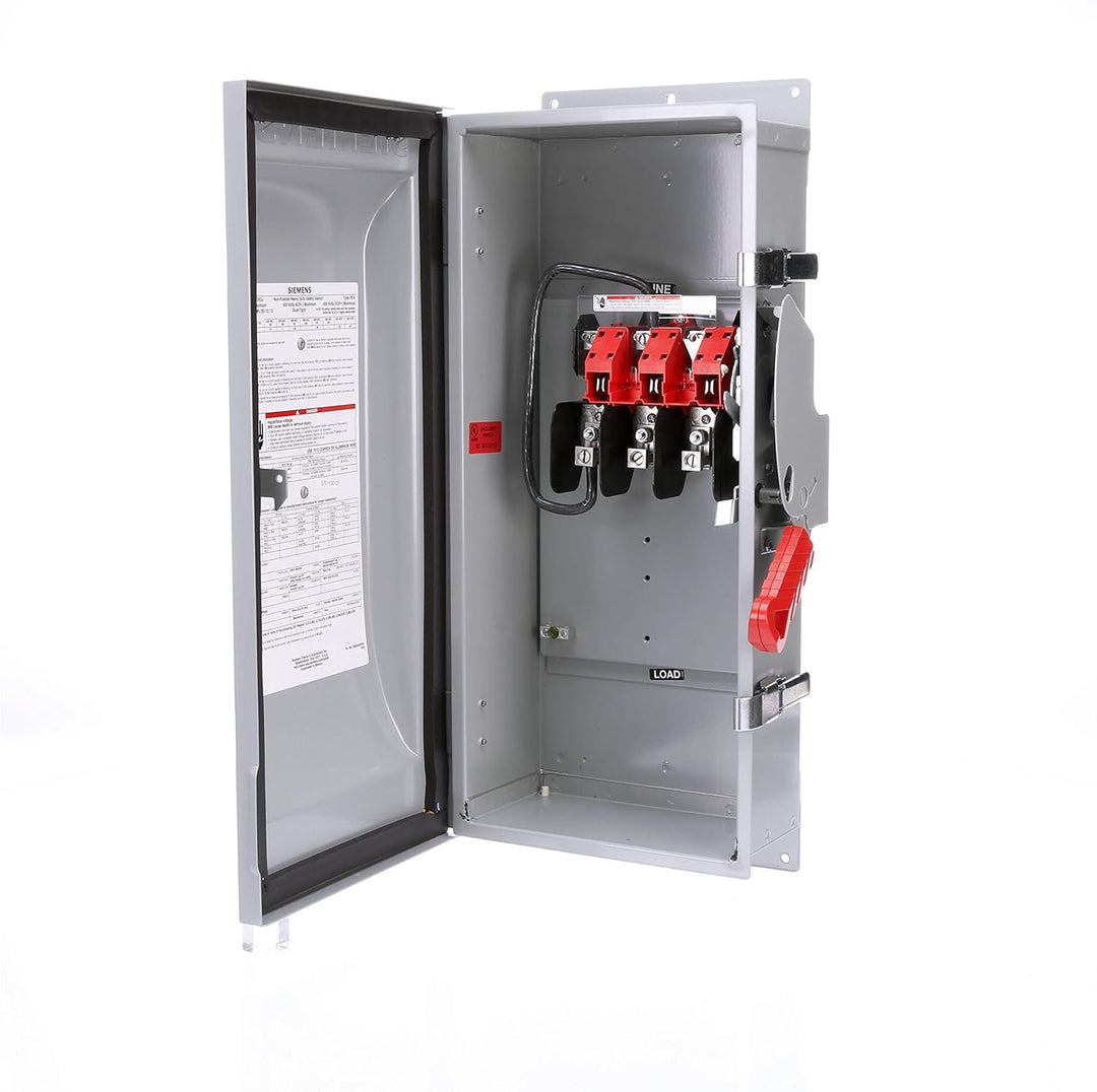 Siemens HNF263J Disconnect Switch (non fused) 2P 600V 100A Nema 12 - Essential Electric Supply