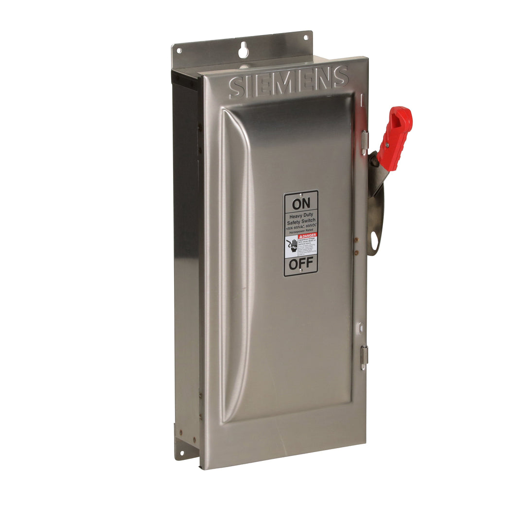 Siemens HNF263S - Fusible Disconnect Switch 600V 100A (NEMA 4X Enclosure)