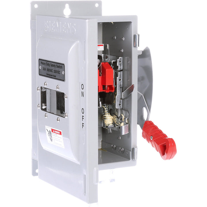 Siemens HNF361JW - Non-Fusible Disconnect Switch 600V/30A (200kA AIC, NEMA 12)