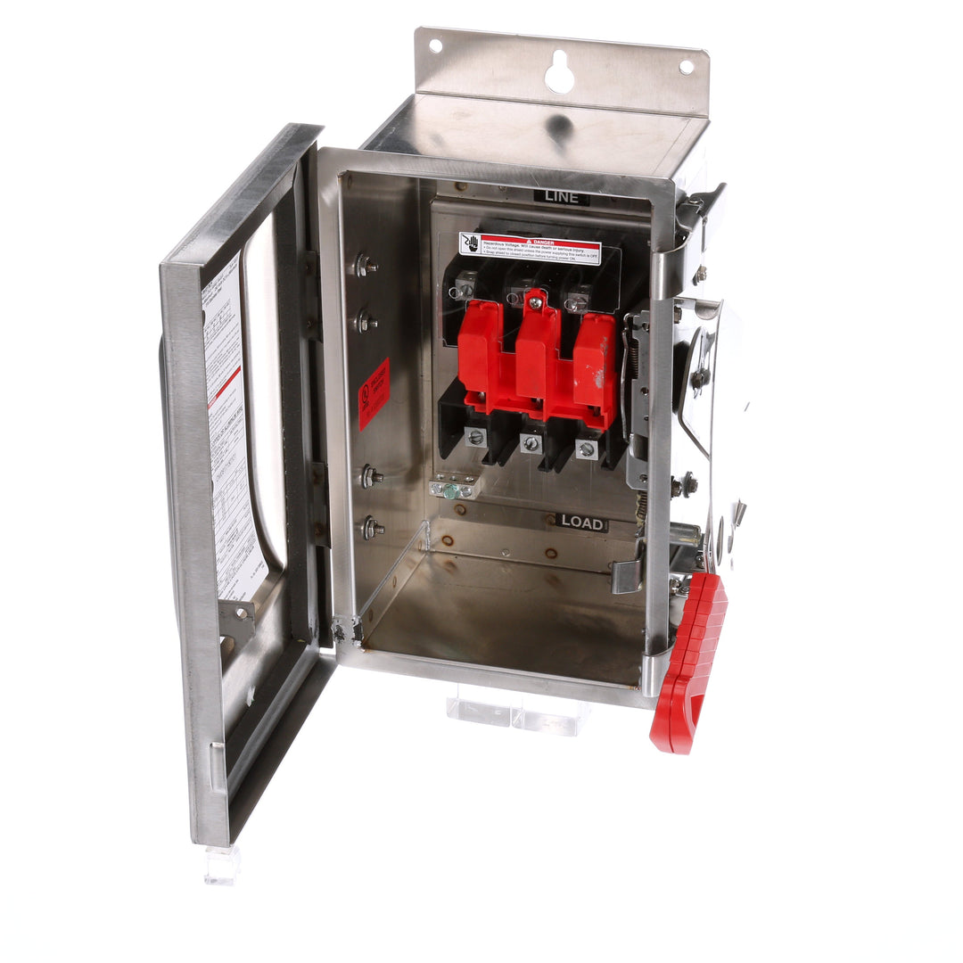 Siemens HNF361SS - Non-Fusible Disconnect Switch 600VAC/30A (NEMA 4X, 200kA AIC)