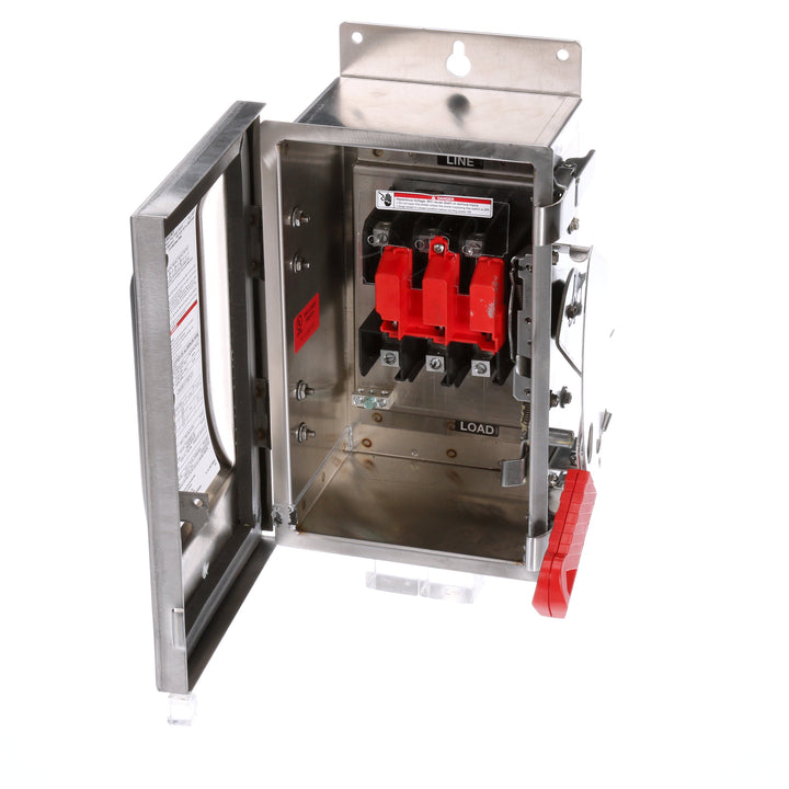 Siemens HNF361SS - Non-Fusible Disconnect Switch 600VAC/30A (NEMA 4X, 200kA AIC)
