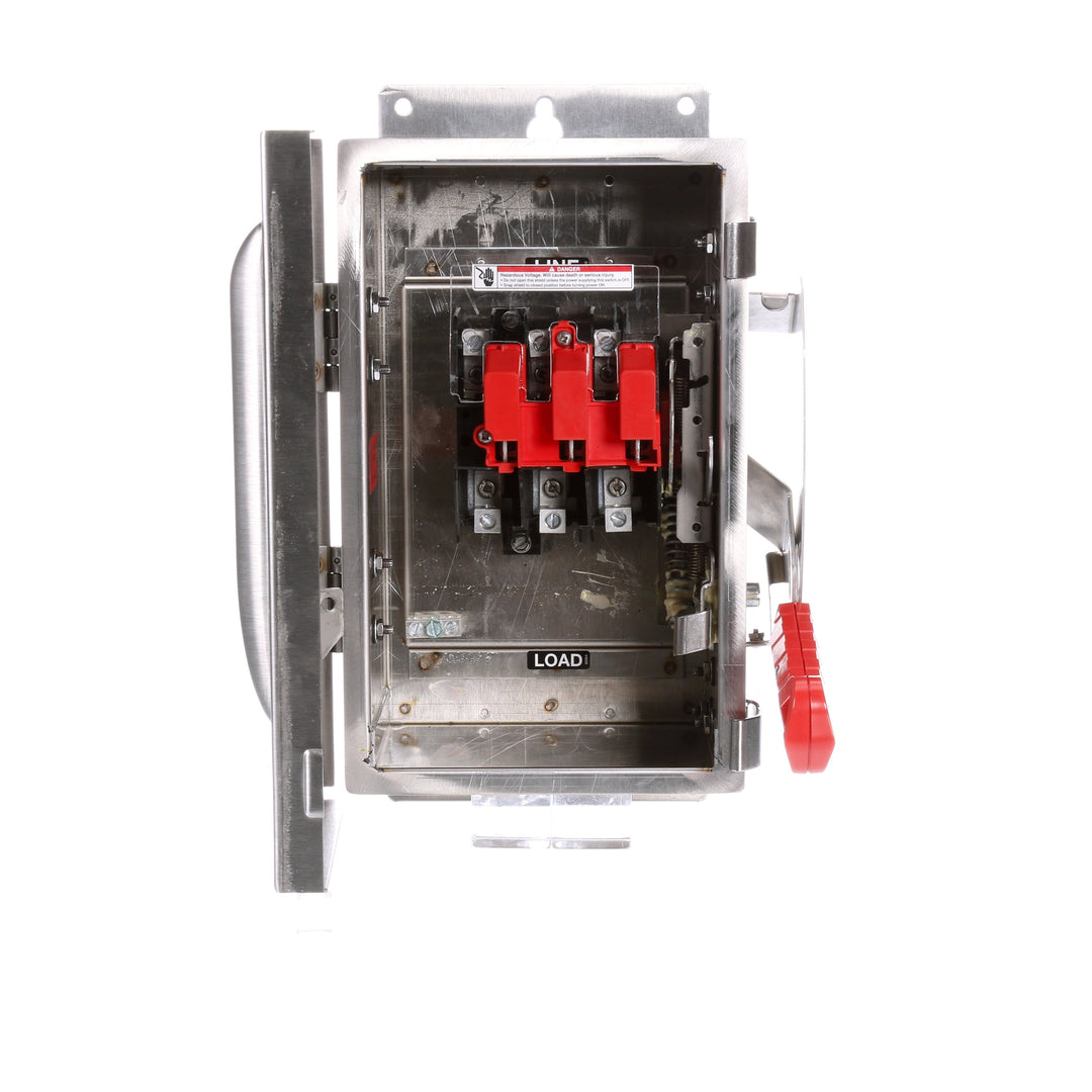 Siemens HNF361S - Non-Fusible Disconnect Switch 600V AC / 30A (NEMA 4X, 200kA AIC)