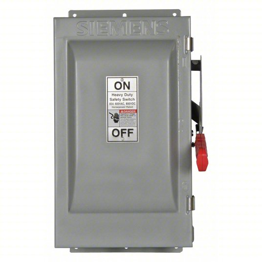 Siemens HNF362J - Non-Fusible Disconnect Switch 60A@600V (200kA AIC 3-Pole)