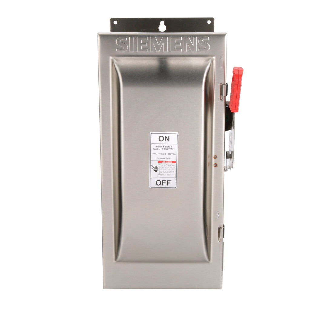 Siemens HNF363SS - Non-Fusible Disconnect Switch 600V AC (NEMA 4X Enclosure)