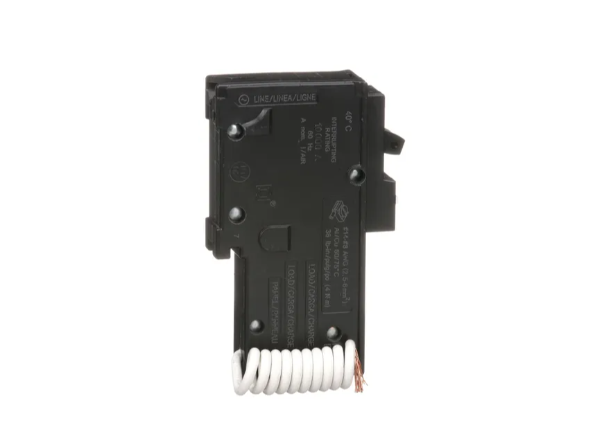 Square D HOM120CAFI - CAFI Breaker 20A 1-Pole (10kA AIC)