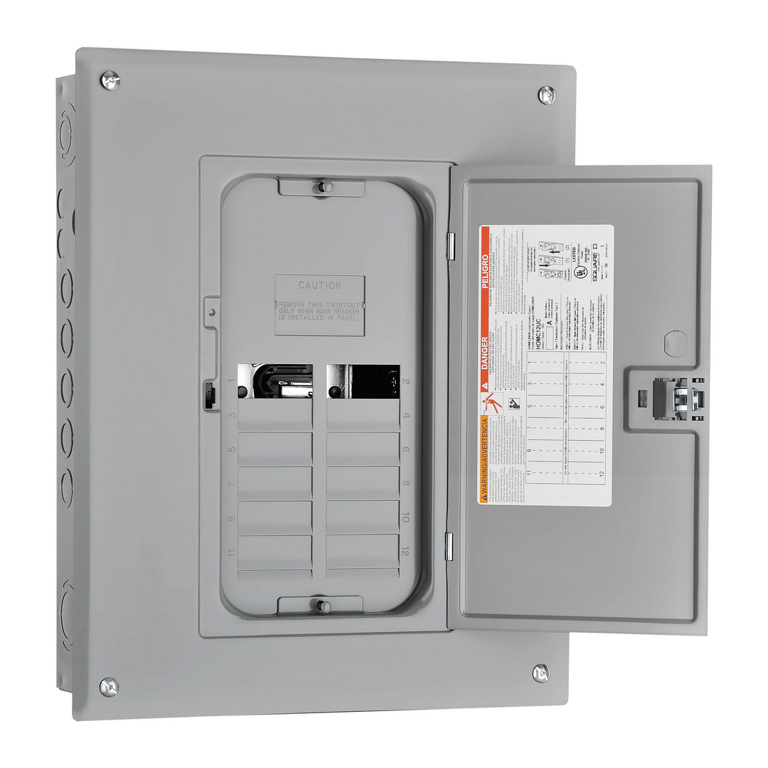 Square D HOM12L125C - 125A Main Breaker Enclosure 240V