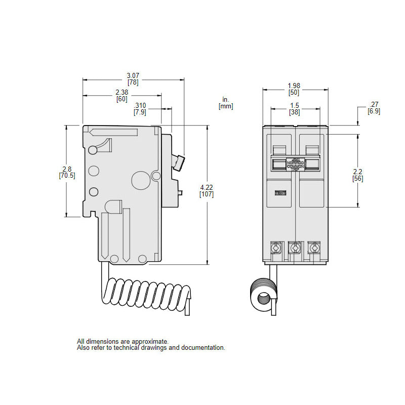 Square D HOM230EPD - 30A 2-Pole Circuit Breaker (10kA AIC, 240V)