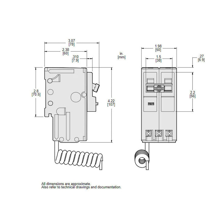 Square D HOM230EPD - 30A 2-Pole Circuit Breaker (10kA AIC, 240V)