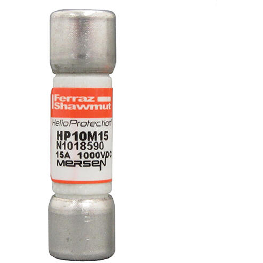 Federal Pacific HP10M15 - Medium Voltage Fuse 1000V/15A (50kA AIC Photovoltaic Protection)