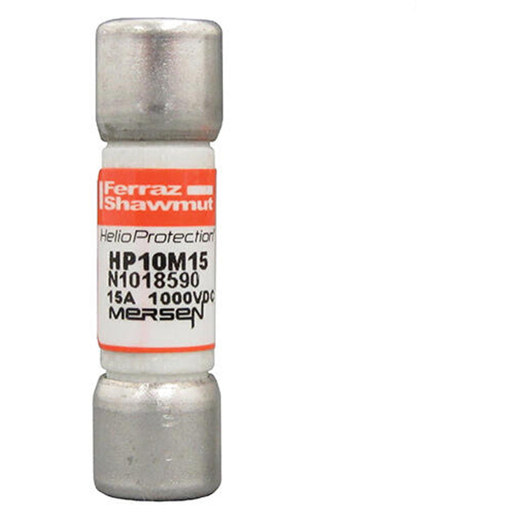 Federal Pacific HP10M15 - Medium Voltage Fuse 1000V/15A (50kA AIC Photovoltaic Protection)
