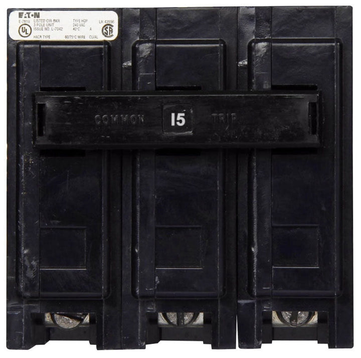 Cutler Hammer HQP3015HV - 1-Pole 15A 240V Circuit Breaker