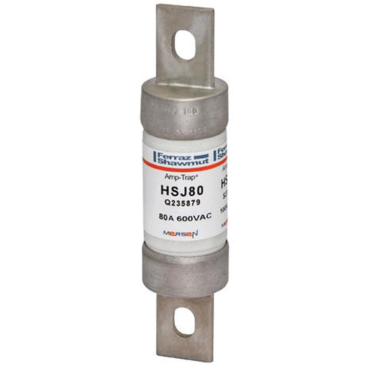 Mersen HSJ80 - Class J Fuse 80A 600V (200kA AIC)