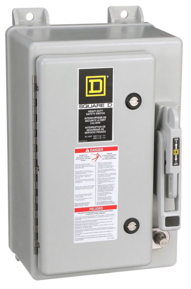 Square D HU361DF Disconnect Switch (Non-Fusible) - Essential Electric Supply