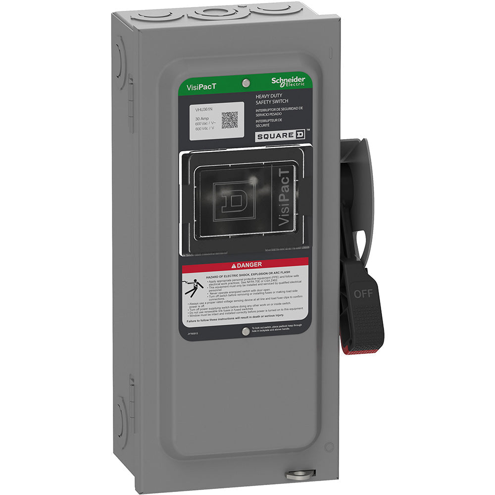 Schneider Electric HU361N - Disconnect Switch 600V AC/30A (NSX Frame Compatible)