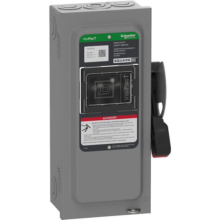 Schneider Electric HU361N - Disconnect Switch 600V AC/30A (NSX Frame Compatible)