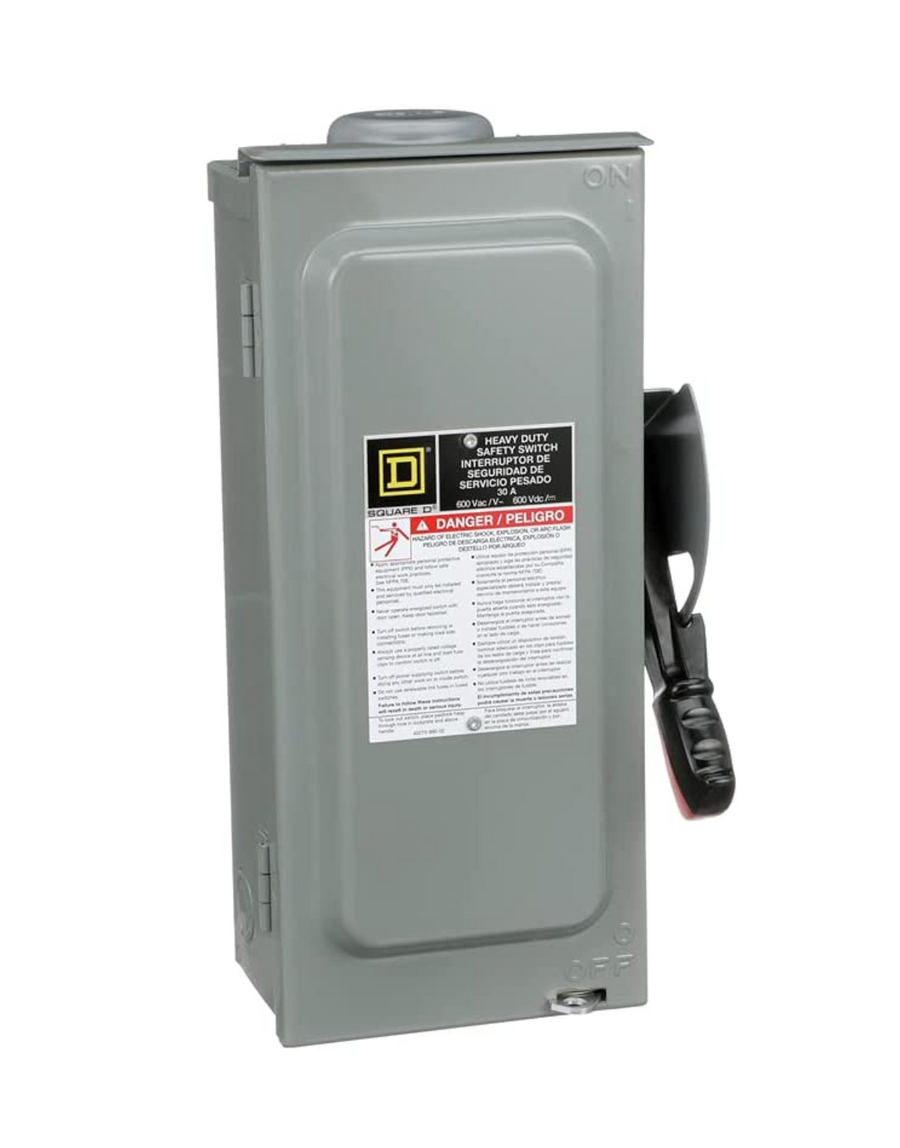 Square D HU361RB Disconnect Switch (Non-Fusible) - Essential Electric Supply