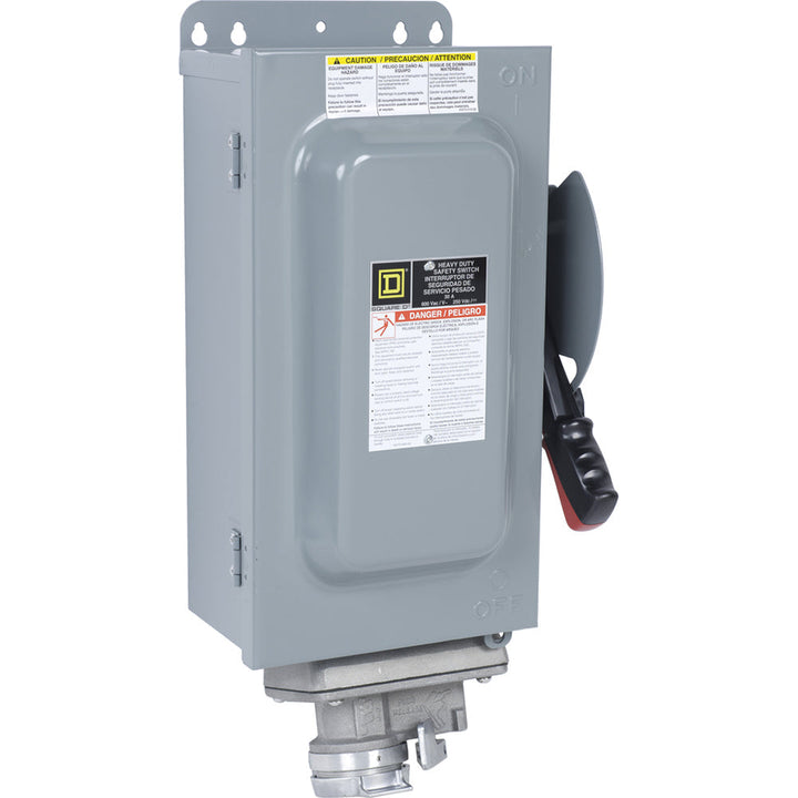 Square D HU361WC - Industrial Disconnect Switch 600V 30A (200kA AIC)