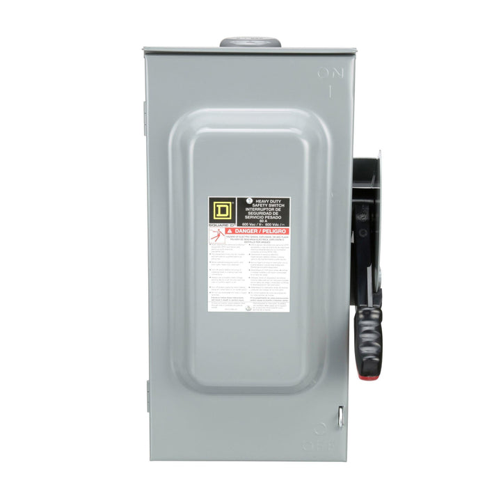 Square D HU362RB - Non-Fusible Disconnect 60A 600V 3P (NEMA 3R)