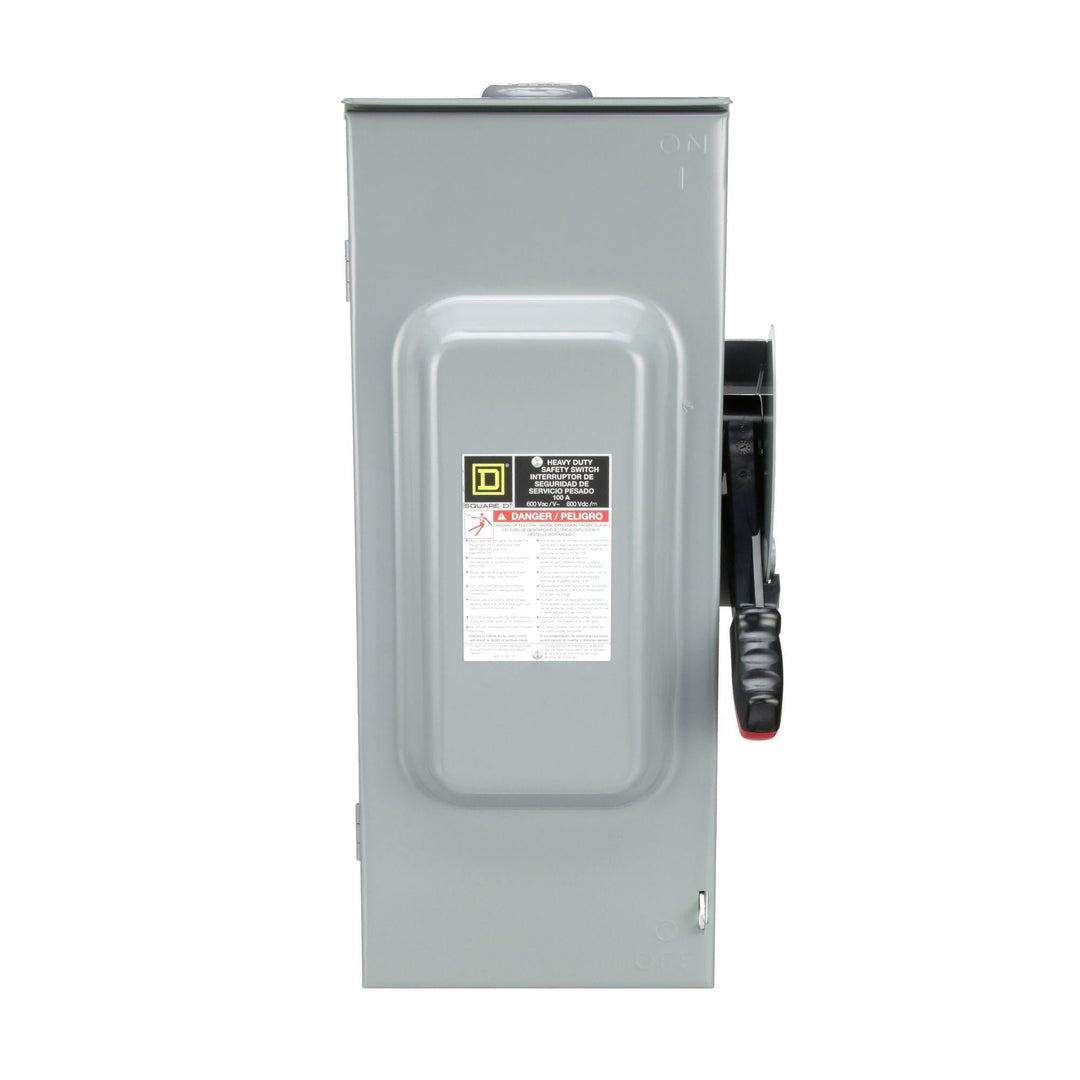 Square D HU363RB - Non-Fusible Disconnect Switch 100A 600V 3P