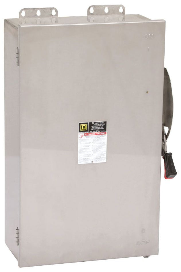 Square D HU364SS - Non-Fusible Disconnect Switch 600V 200A (200kA AIC @600V)