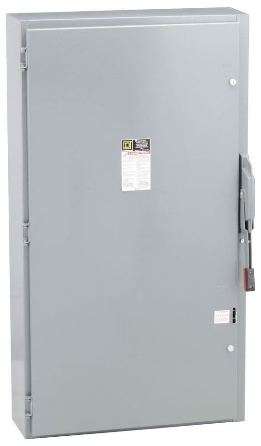 Square D HU365 - Non-Fusible Disconnect Switch 400A@600V (200kA AIC Rating)
