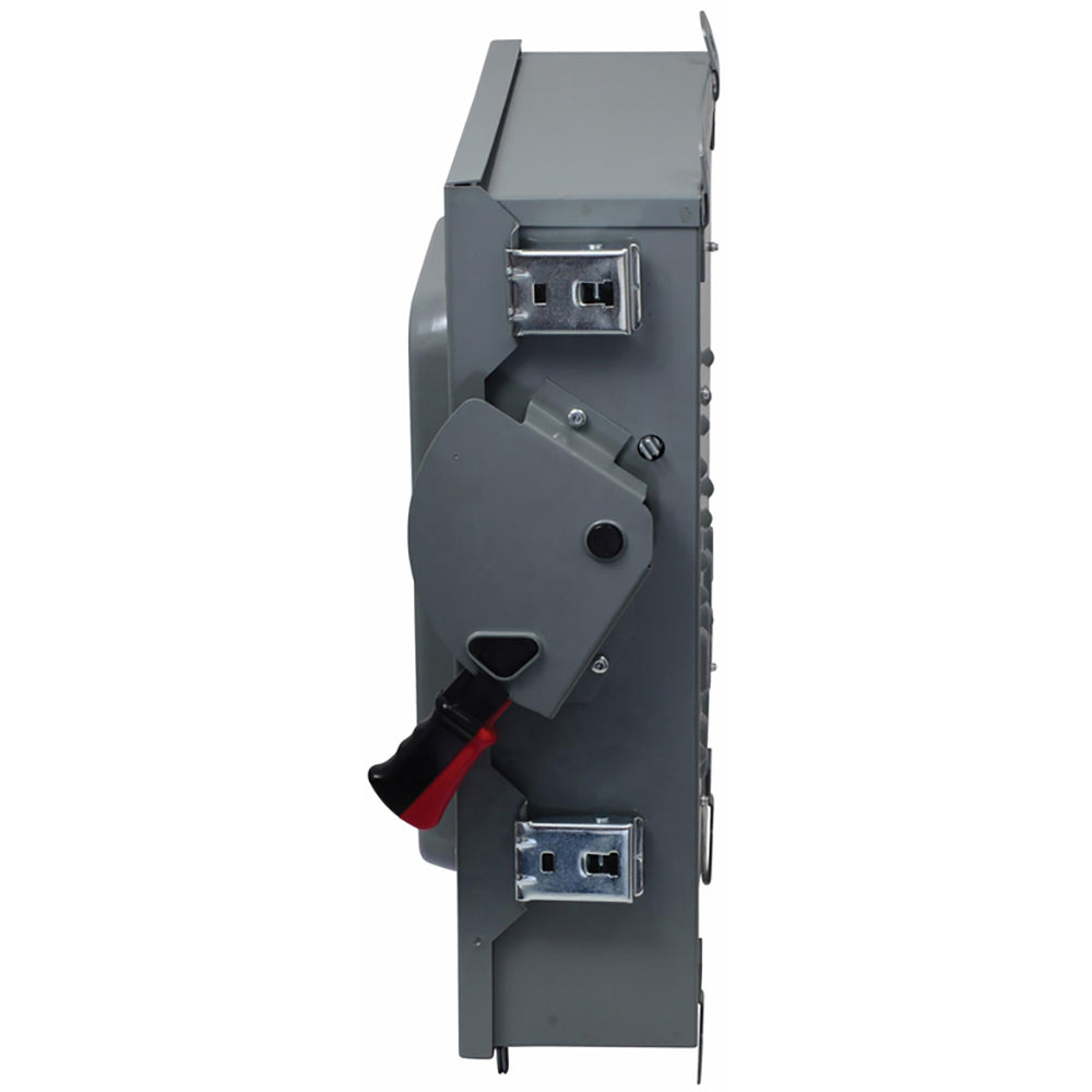 Square D HU461 - Non-Fusible Disconnect Switch 600V AC/DC 30A 4-Pole (200kA AIC)