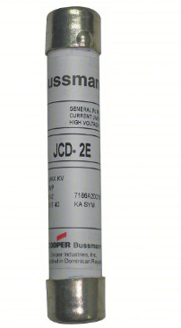 Cooper Bussmann JCD-2E - Medium Voltage Fuse 2400V (40kA AIC @ 2.4kV)