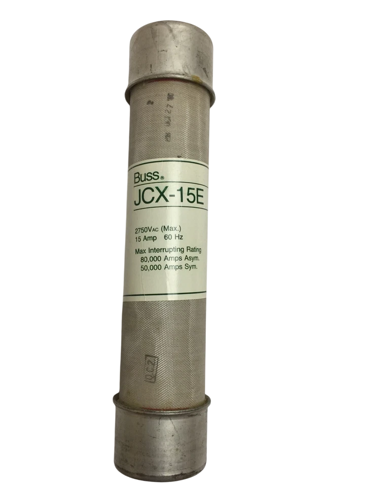 Bussmann JCX-15E - Medium Voltage Fuse 2750V 15A (50kA AIC)