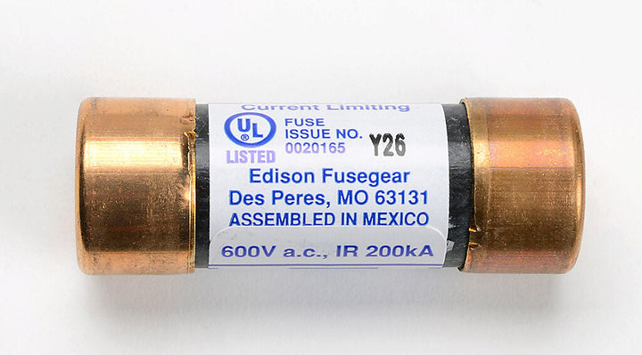 JDL10 Edison Fuses  Low Voltage Fuse
 600V  10A Fuse - Essential Electric Supply