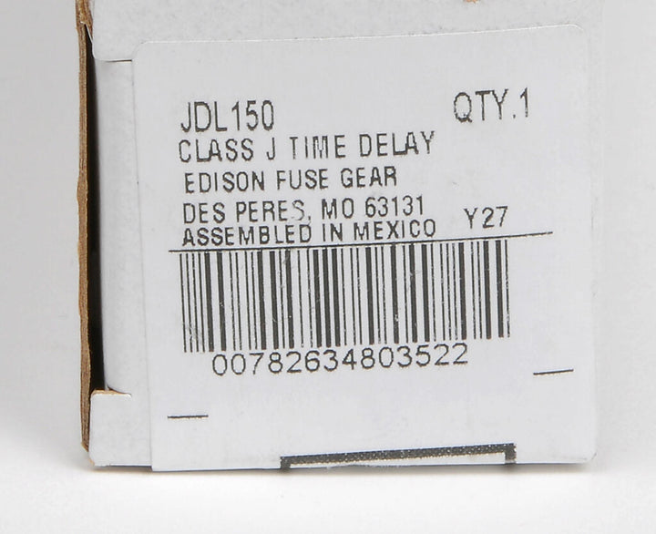 JDL150 Edison Fuses  Low Voltage Fuse
 600V  150A Fuse - Essential Electric Supply