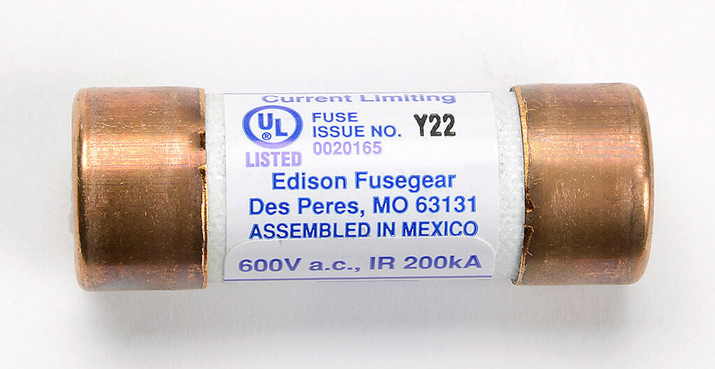 Edison Fuses JDL15 - Class J Fuse 15A@600V (300kA AIC)