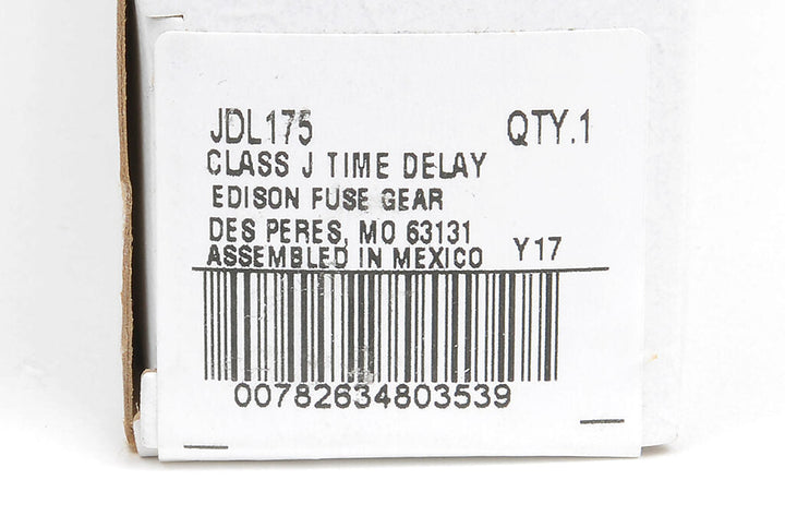 Edison Fuses JDL175 - Class J Fuse 175A 600V (300kA AIC)